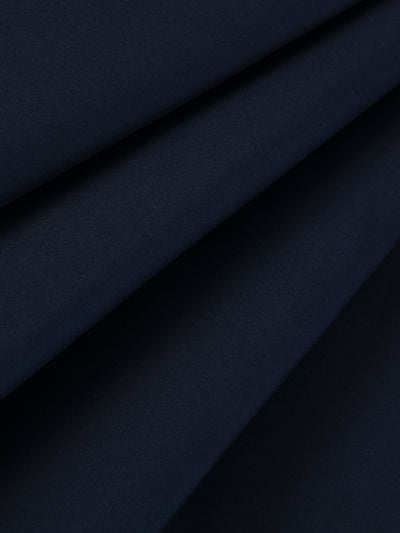 Dark Blue Blended Unstitched Fabric - AL-Johar-23