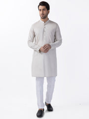 Light Sage Blended Kurta - AL-K-1169 - Almirah Online