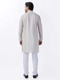 Light Sage Blended Kurta - AL-K-1169
