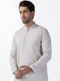 Light Sage Blended Kurta - AL-K-1169