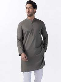 Green Blended Kurta - AL-K-1170