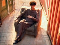 Brown Kameez Shalwar - AL-KS-3278A