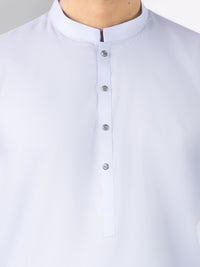 Lavender Blended Kameez Shalwar - AL-KS-3243C
