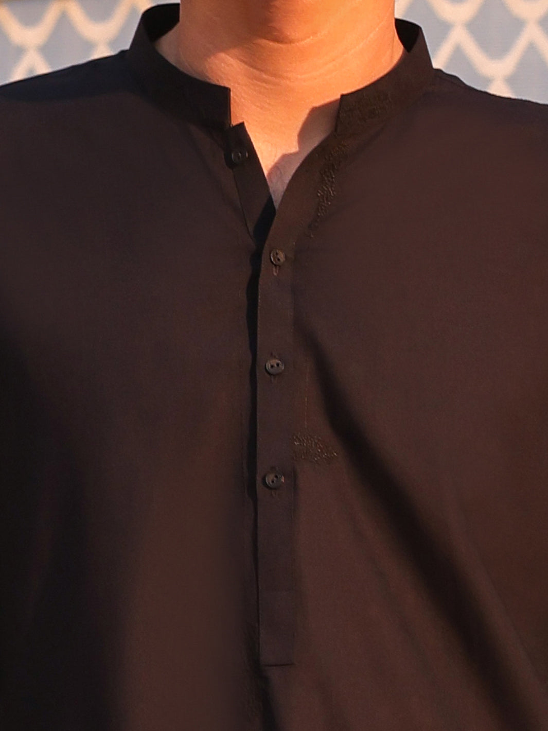 Dark Blue Kameez Shalwar - AL-KS-3271