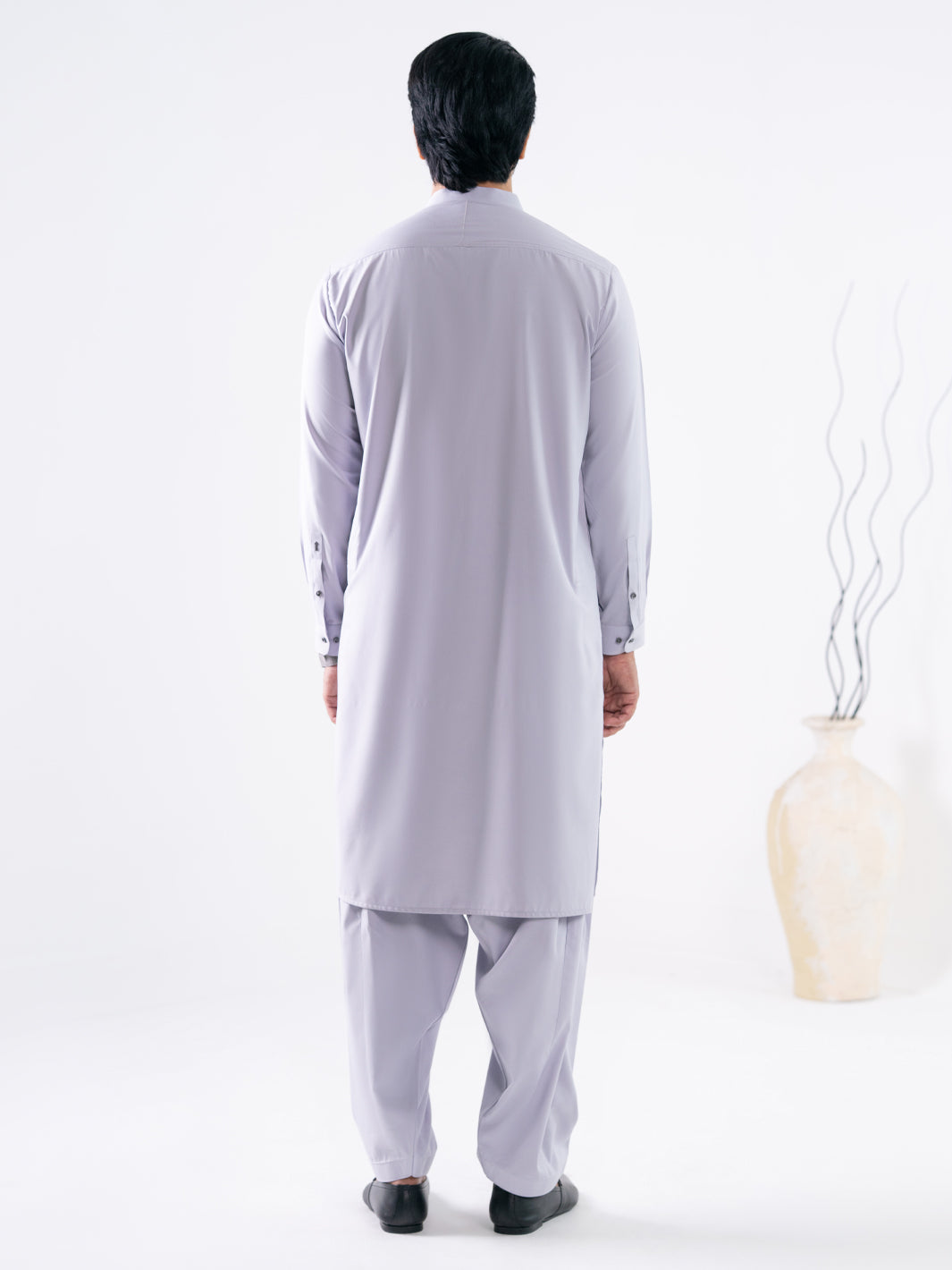 Lilac Cut & Sew Kameez Shalwar - AL-KS-3289