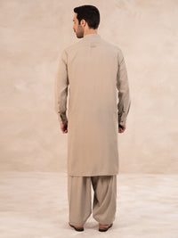 Fawn Cut & Sew Kameez Shalwar - AL-KS-3304