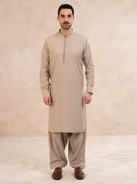 Fawn Cut & Sew Kameez Shalwar - AL-KS-3304