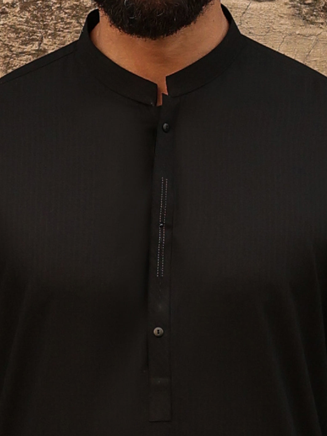 Black Cut & Sew Kameez Shalwar - AL-KS-3306