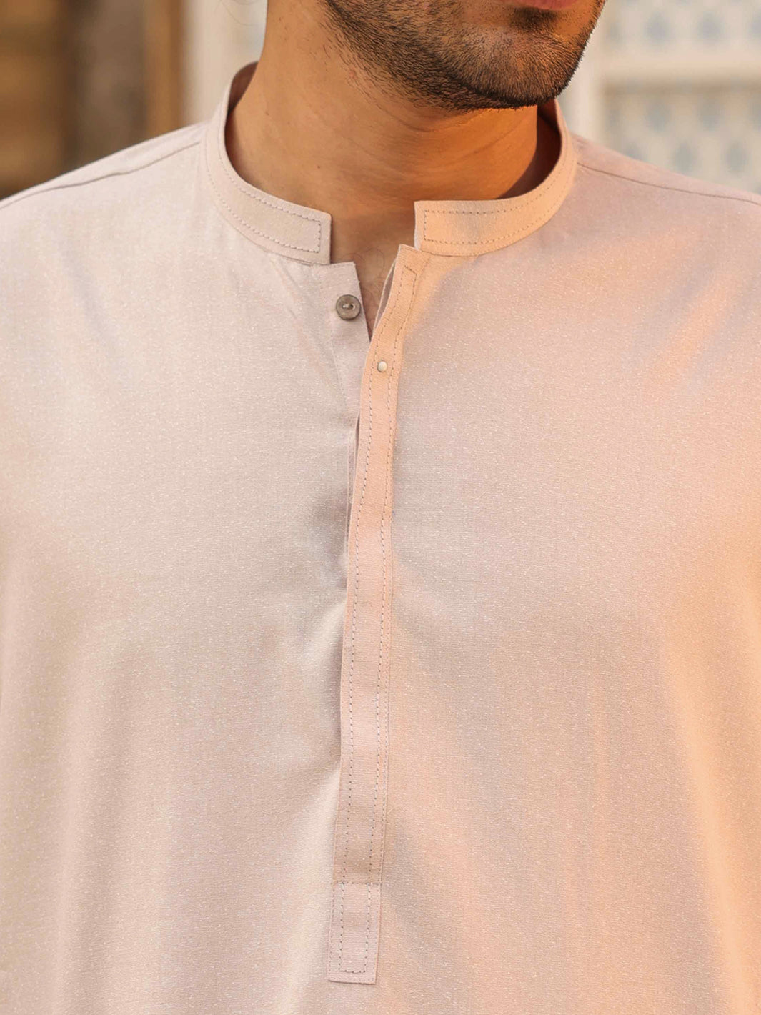 Tea Pink Cut & Sew Kameez Shalwar - AL-KS-3332