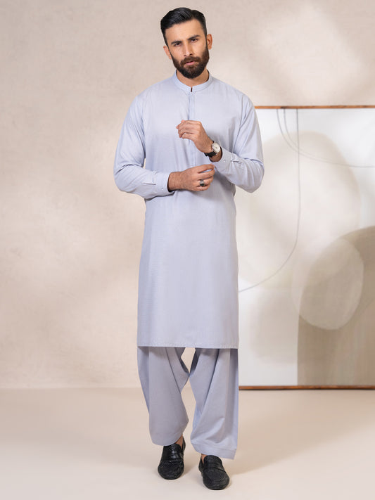 Light Blue Kameez Shalwar - AL-KS-3341