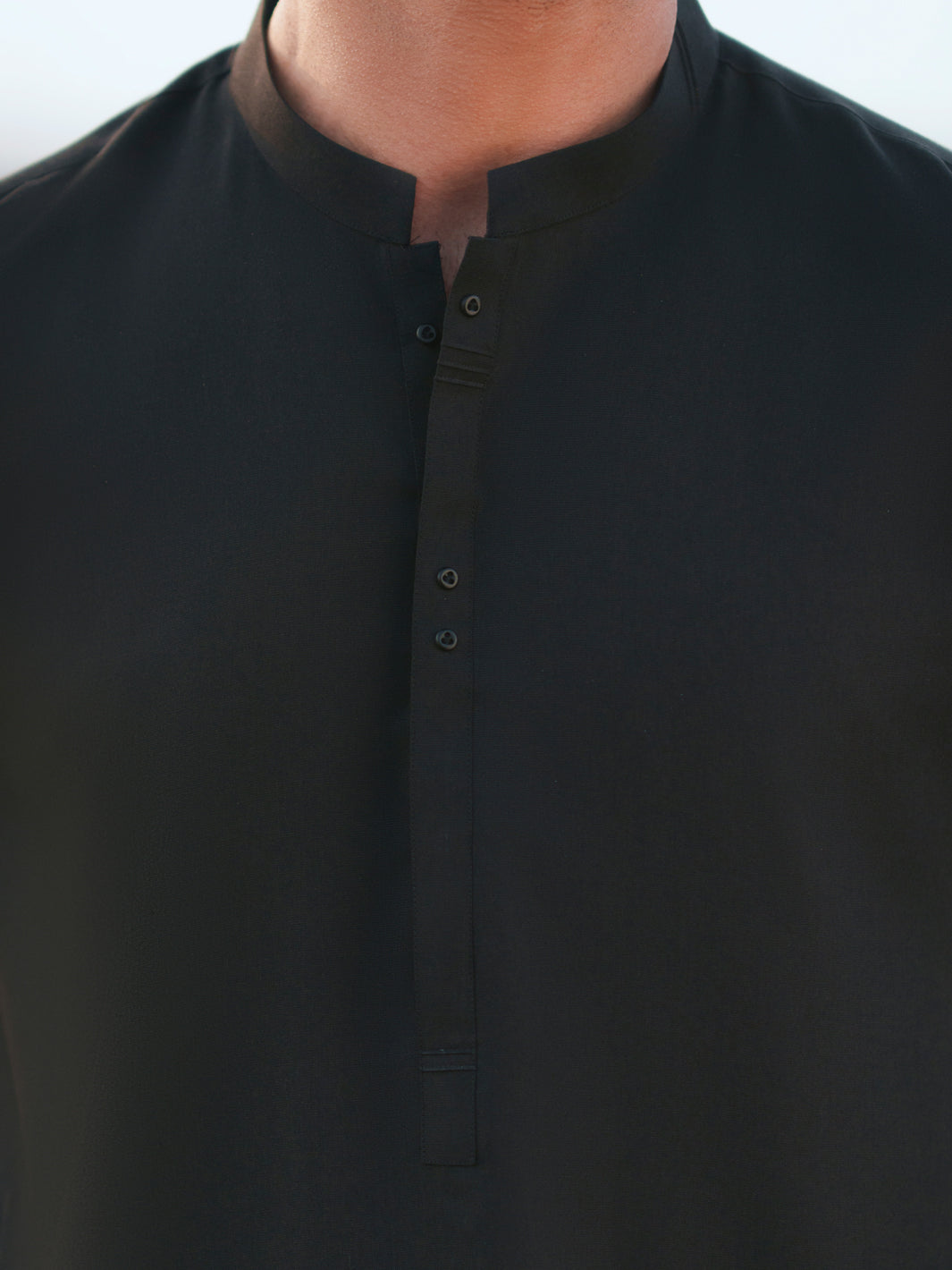 Black Cut & Sew Kameez Shalwar - AL-KS-3350