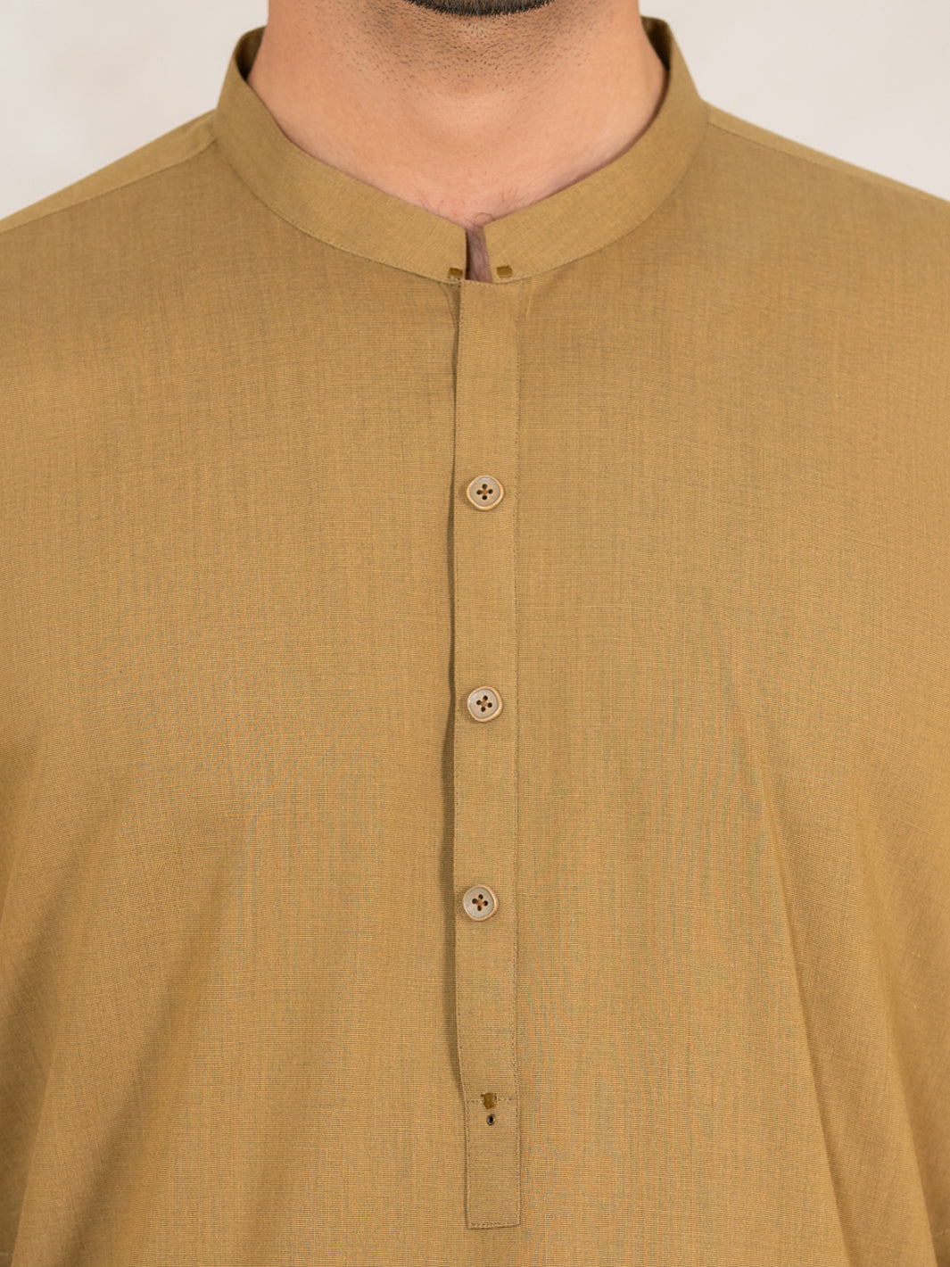 Green Cut & Sew Kameez Shalwar - AL-KS-3352