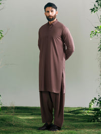 Tea Pink Cut & Sew Kameez Shalwar - AL-KS-3353
