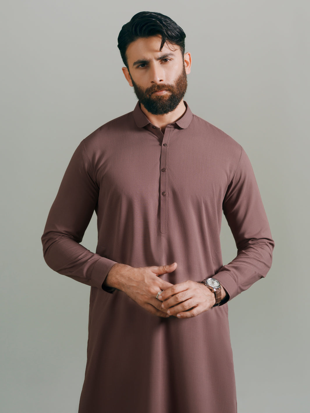 Tea Pink Cut & Sew Kameez Shalwar - AL-KS-3353