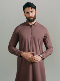 Tea Pink Cut & Sew Kameez Shalwar - AL-KS-3353