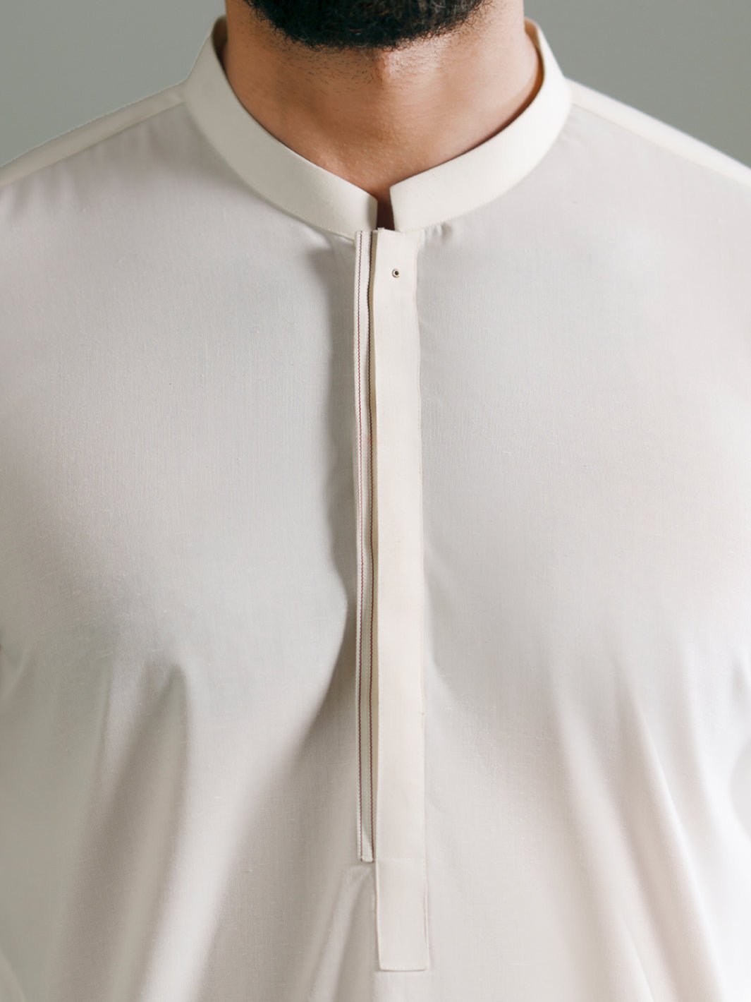 White Cut & Sew Kameez Shalwar - AL-KS-3360