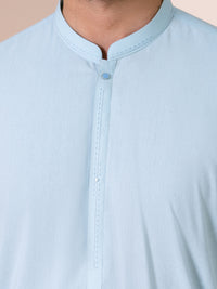 Light Blue Kameez Shalwar - AL-KS-3379