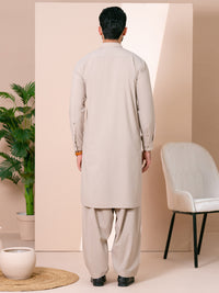 Fawn Kameez Shalwar - AL-KS-3381