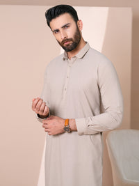 Fawn Kameez Shalwar - AL-KS-3381