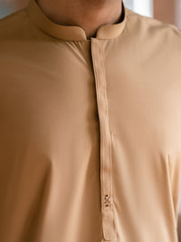 Mustard Kameez Shalwar - AL-KS-3387