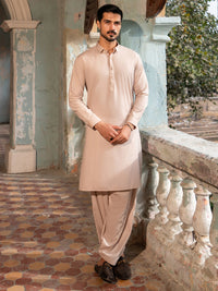 Tea Pink Kameez Shalwar - AL-KS-3394