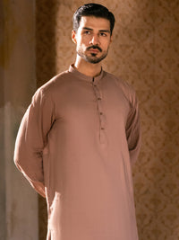 Brown Kameez Shalwar - AL-KS-3397