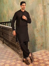 Black Kameez Shalwar - AL-KS-3399