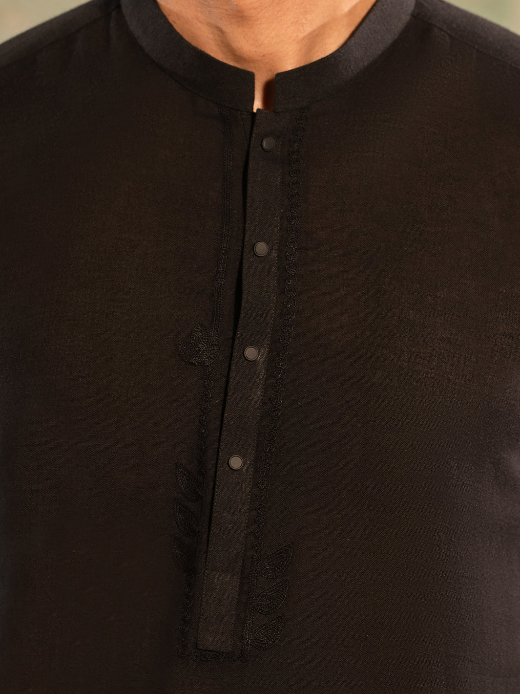 Black Kameez Shalwar - AL-KS-3399