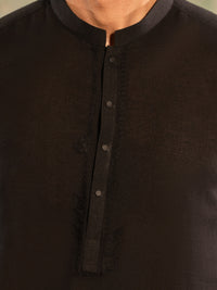 Black Kameez Shalwar - AL-KS-3399