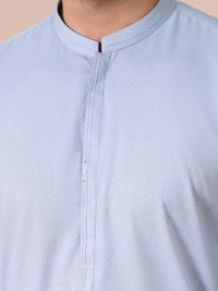 Light Blue Kurta Trousers - AL-KT-3341
