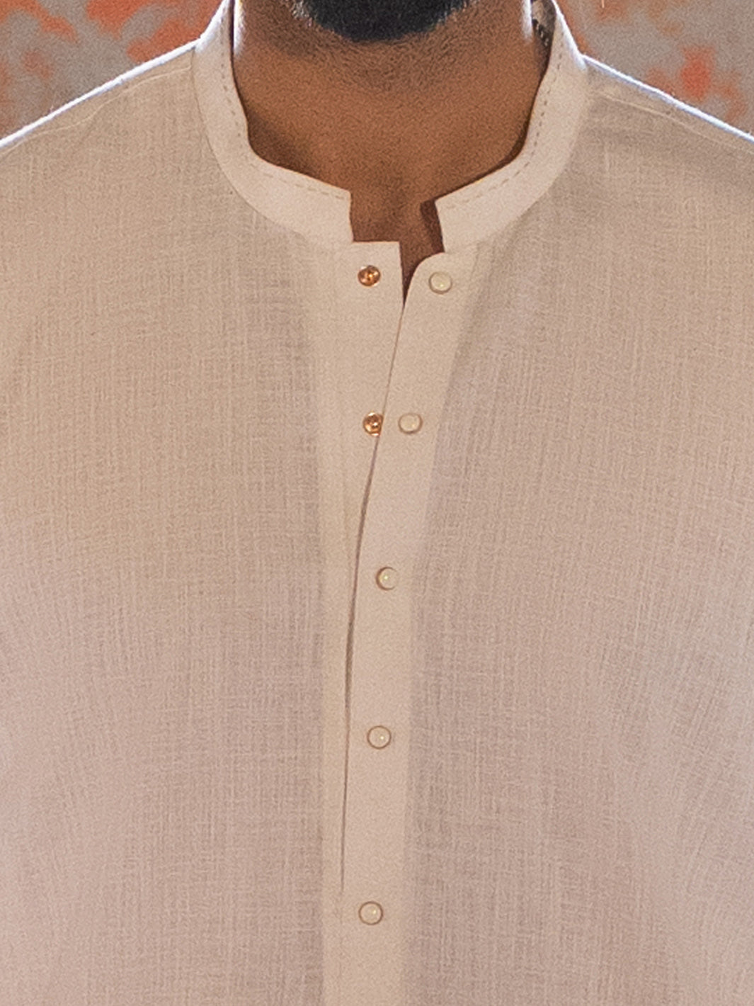 White Cut & Sew Kurta Trousers - AL-KT-3501