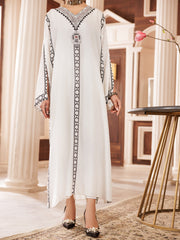 White Mapple Silk Tunic - AL-LK-1003 - Almirah Online