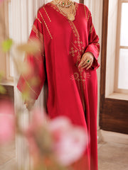 Pink Maple Silk Tunic - AL-LK-1006 - Almirah Online