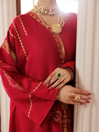 Pink Maple Silk Tunic - AL-LK-1006