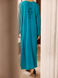 Turquoise Maple Silk Tunic - AL-LK-1007