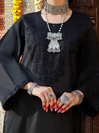 Black Lawn Kurti - AL-LK-1062