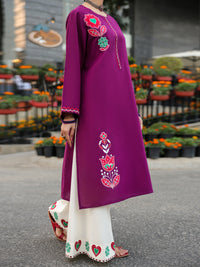 Purple Lawn Kurti - AL-LK-1166