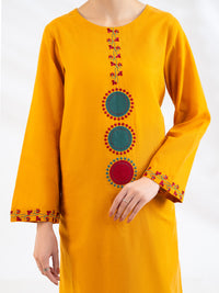 Rust Lawn Kurti - AL-LK-1167