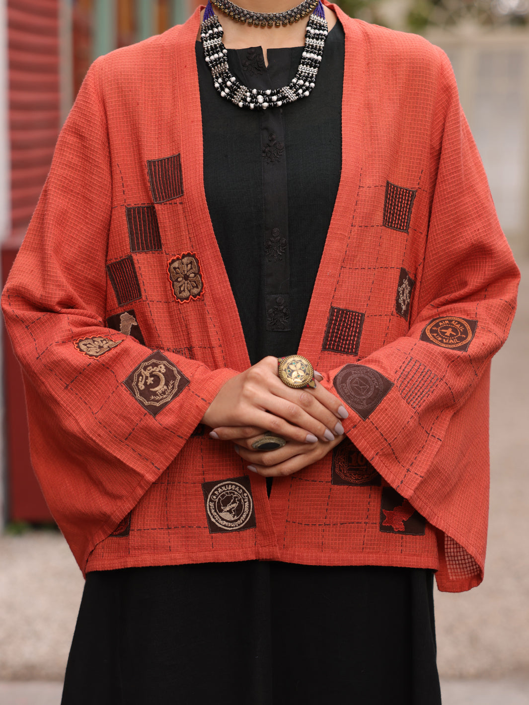 Rust Dobby Tunic - AL-LK-920