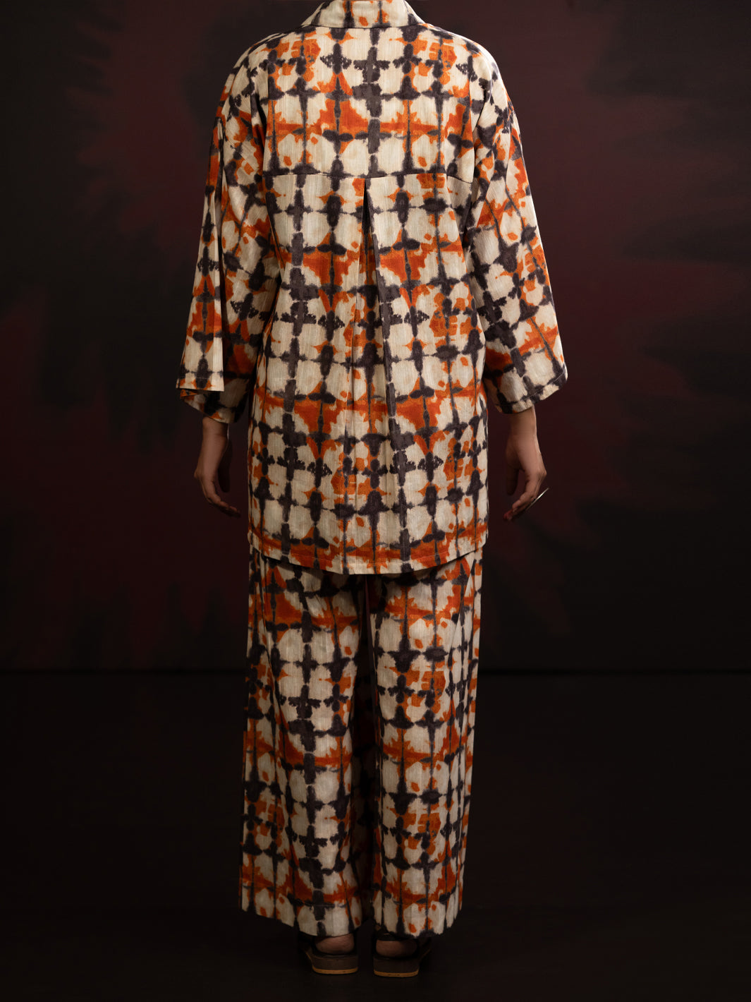 Beige Khaddar 2Pc Stitched - AL-2PS-LKS-1090