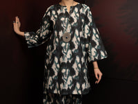 Teal Khaddar 2Pc Stitched - AL-2PS-LKS-1091