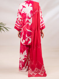 Pink Poly-Lawn 2Pc Stitched - ALP-2PS-LKS-2340