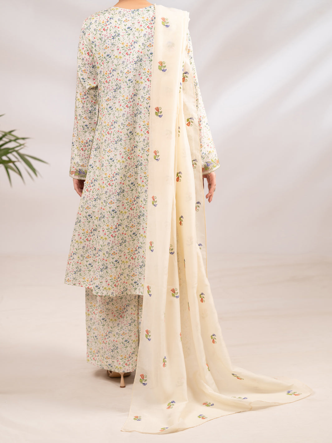 Lemon Silk Lawn 2Pc Stitched - ALP-LKS-2367