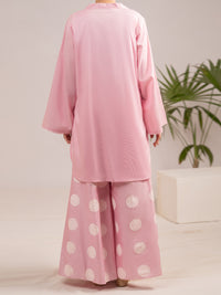 Pink Lawn 2Pc Stitched - AL-LKS-1109