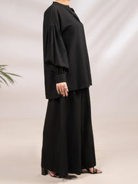 Black Cross-Hatch 2Pc Stitched - AL-2PS-LKS-1126