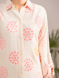 Off White Crosshatch 2Pc Stitched - AL-2PS-LKS-1146