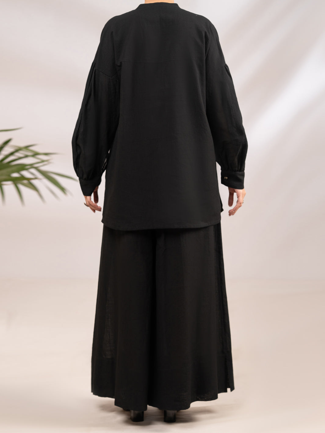 Black Cross-Hatch 2Pc Stitched - AL-2PS-LKS-1126