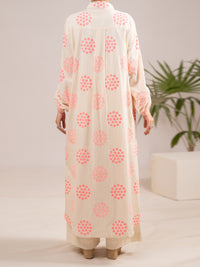 Off White Crosshatch 2Pc Stitched - AL-2PS-LKS-1146