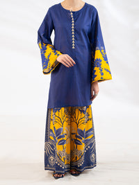 Blue Lawn 2Pc Stitched - AL-2PS-LKS-1114