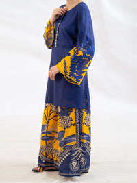 Blue Lawn 2Pc Stitched - AL-2PS-LKS-1114